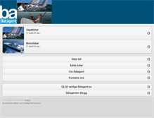 Tablet Screenshot of boatagentsweden.com